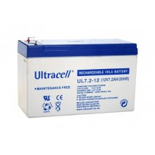 VRLA Battery ULTRACELL 12 V 7.2 Ah UL7.2-12